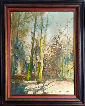 Henri Joseph Pauwels - Bomen in de herfst verkauft für € 40!