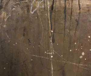 Jenny Verplanke - Gemengde techniek op doek, Mensen in beweging laten tekens na (Groot) kopen? Bied vanaf 250!