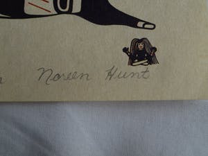 Noreen Hunt - Zeefdruk, “Cannibal Woman” kopen? Bied vanaf 1!