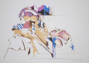 Pierre van Soest - Litho, Zonder titel kopen? Bied vanaf 1!