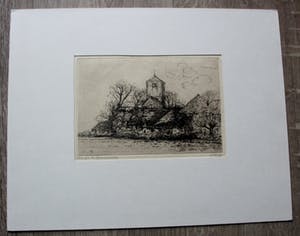 Herman Heuff - Ets: Kerkje te Spaarnwoude kopen? Bied vanaf 45!