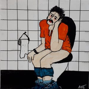 Anke Peddemors - kunst voor in het kleinste kamertje Guus kopen? Bied vanaf 17!