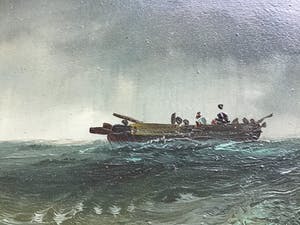 Niet of onleesbaar gesigneerd - Drie zeilschepen kopen? Bied vanaf 1!