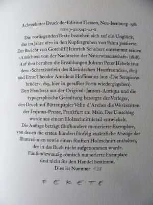 Esteban Fekete - FEKETE ESTEBAN . DER BERGMANN von FALUN . 9 FARBHOLZSCHNITTE kopen? Bied vanaf 300!