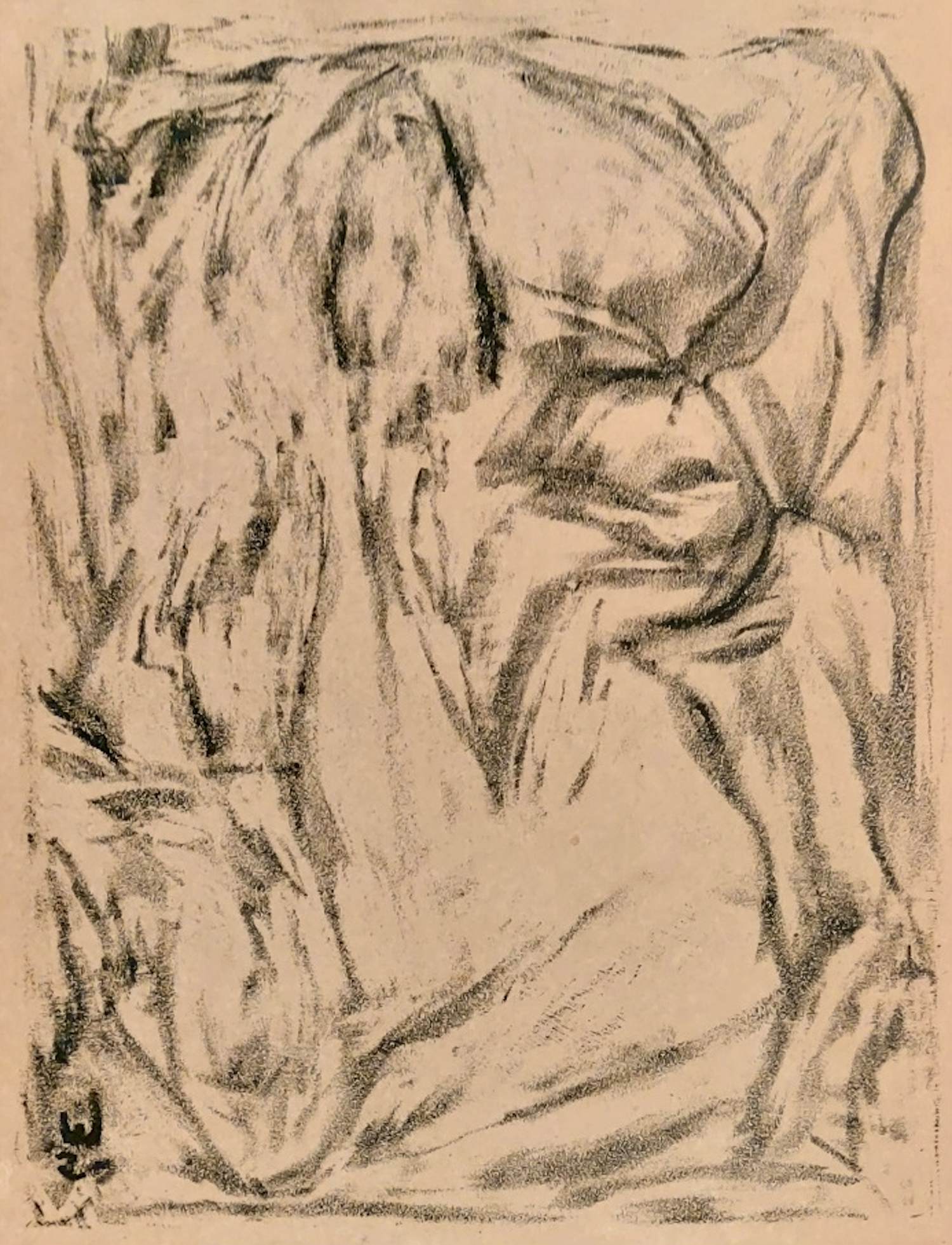 Erich Wichmann - abstractie kopen? Bied vanaf 125!