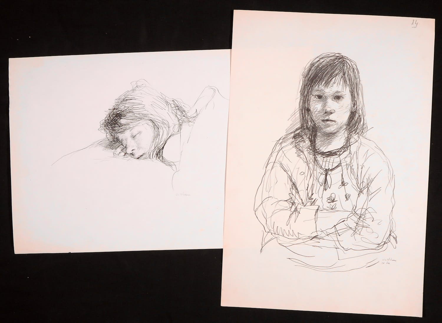 Aat Veldhoen - Lot van twee rotaprints verkocht voor € 1!