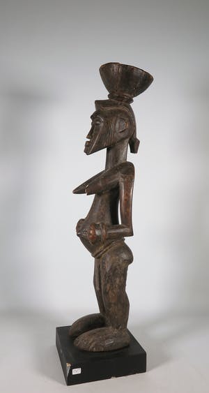 Senufo - Hout, Staand vrouwelijk figuur kopen? Bied vanaf 1!