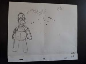 Matt Groening - originele productie tekening, The Simpsons, Homer kopen? Bied vanaf 1!