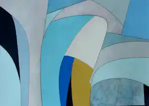 Göran Augustson - Ingelijste gouache: Crypte - 1981 verkauft für € 395!