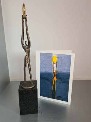 Corry Ammerlaan - Artihove Beeld " Op weg naar een Zonnige toekomst " kopen? Bied vanaf 55!