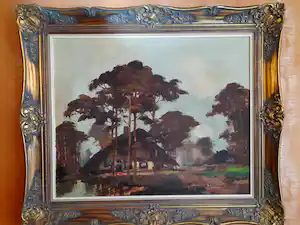 Henri Joseph Pauwels - Landschap met hoeve verkauft für € 50!