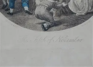 Thomas Stothard - Guy Fawkes Night, 5 november - gravure, 18e eeuw kopen? Bied vanaf 20!