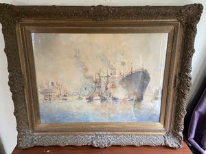 Marius de Jongere - Havengezicht Rotterdam kopen? Bied vanaf 1000!