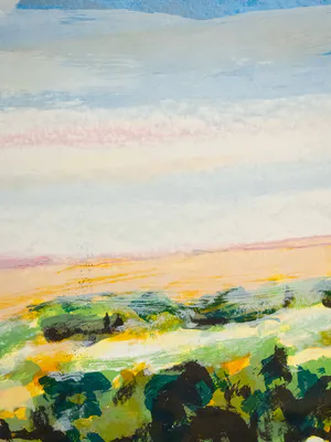 Willem Brauck - Zeefdruk, Parfumes de Provence (Groot) - Ingelijst kopen? Bied vanaf 100!