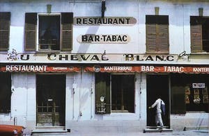 Paul Huf - Digitale print, Cheval Blanc - Ingelijst kopen? Bied vanaf 1!