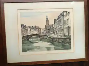 Roger Hebbelinck - Brugge: poortersloge op het Jan Van Eyckplein kaufen? Bieten Sie von 25!