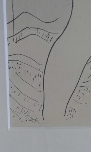 Alfons De Vogelaere - Liggend Naakt kopen? Bied vanaf 90!