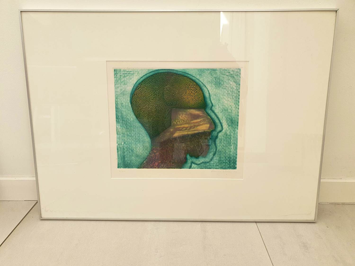 Dennis Olsen - Abstract zelfportret, zijaanzicht kopen? Bied vanaf 50!