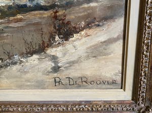 Prosper De Roover - Uitgestrekt Sneeuwlandschap kopen? Bied vanaf 149!