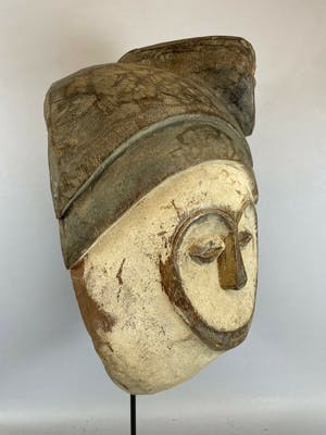 Fang - 211034 - African Fang Twin mask - Gabon. kopen? Bied vanaf 45!