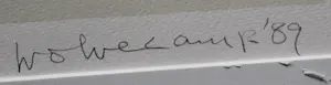 Theo Wolvecamp - grote zeefdruk: 'De roddelaars' - 1989 kopen? Bied vanaf 495!