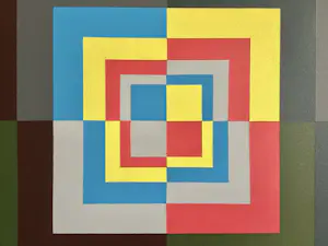 Jack Vissers - Illusio Optica Forma (Quadrata II) kopen? Bied vanaf 350!