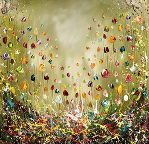 Gena - Flowers Green kopen? Bied vanaf 250!