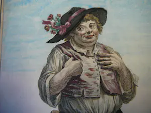 Joseph Franz Goez - R Brichet sculpt Jeanot (Jongeman met Hoed met bloemen) kopen? Bied vanaf 25!