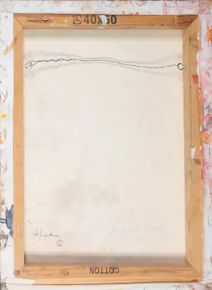 Helen Nieuwendijk - Gemengde techniek op doek, Lot van 5 schilderijen kopen? Bied vanaf 50!