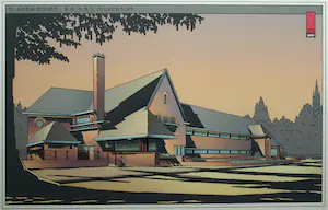 AcheterJoost Veerkamp - Ingelijste en gesigneerde giclée , Alberdink Thijm College Hilversum - 2005? Enchérissez de 85!