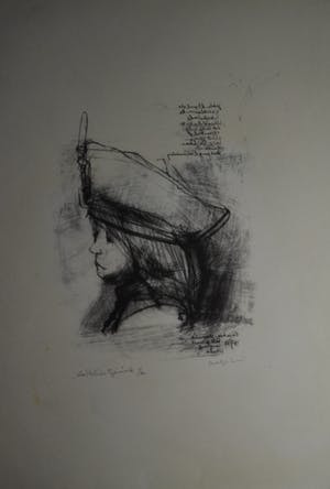 Dirkje Kuik - litho, La Petite Generale kopen? Bied vanaf 45!