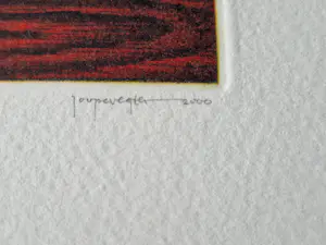 Joop Vegter - Fraaie kleine mezzotint "witlof" - bep. oplage (7/125) - potloodgesigneerd kopen? Bied vanaf 45!