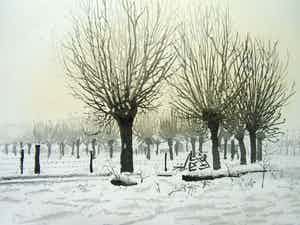 Wim Bettenhausen - AAN DE RAND VAN DE STAD verkocht voor € 90!