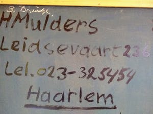 Henk Mulders - Het Bruidje / Goede lijst / zeer groot kopen? Bied vanaf 1!