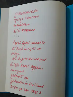 Karel Appel - 'Pepie en Jaco' genummerd! kopen? Bied vanaf 150!