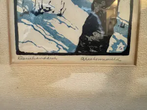 Arie Zonneveld - Boslandschap in winter kopen? Bied vanaf 175!