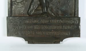 Henk Etienne - Bronzen plaquette, Nederland dankt de BBC (1940-1945) kopen? Bied vanaf 150!