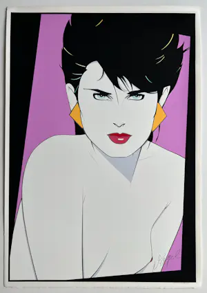 Patrick NAGEL - Patrick Nagel | 'Playboy Series' | 1985 (Popart) kopen? Bied vanaf 1!