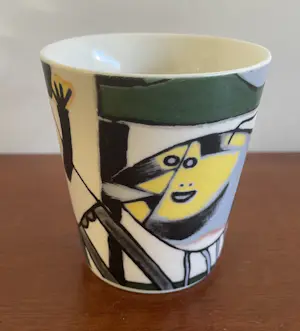 Corneille - Drie porseleinen koffiebekers kopen? Bied vanaf 25!