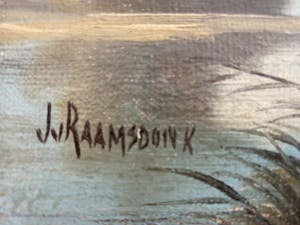 Jan van Raamsdonk - Bospad langs water kopen? Bied vanaf 1!