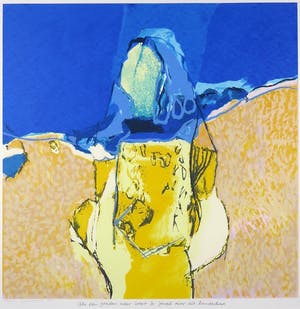 Henk van Vessem - Als en gouden adder - gesigneerd - 125 ex. - ingelijst kopen? Bied vanaf 1!