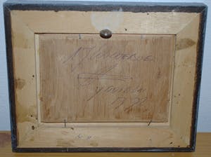 Toon Wildeboer - botter in landschap - olieverf op paneel 1972 kopen? Bied vanaf 25!