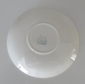 Firma Regout & Co - Vier art deco kop- en schotels kopen? Bied vanaf 32!