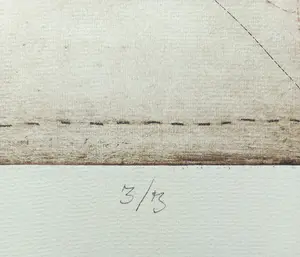 Ronald Tolman - Man in stoel, ets (groot, zeldzaam!) kopen? Bied vanaf 195!