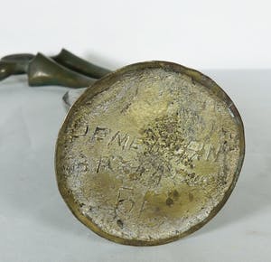 Brons (Onbekend) - Bronzen beeld van twee figuren kopen? Bied vanaf 1!