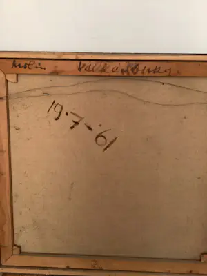 Lei Molin - abstrakt, veelkleurig olieverfschilderij kopen? Bied vanaf 399!