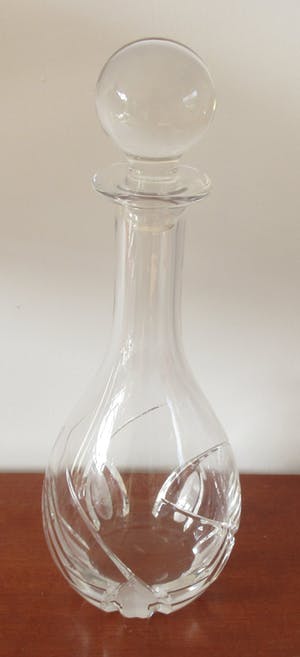 Niet of onleesbaar gesigneerd - Da Vinci geslepen kristallen karaf model Grossetto kopen? Bied vanaf 10!