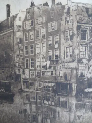 Willem Witsen - Amsterdam Oude Zijds Kolk 1897 kopen? Bied vanaf 275!