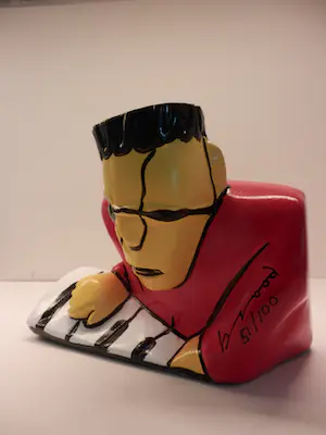 Herman Brood - Sculptuur IK GROOT!!!! BREEDTE 25 CM!!!! kopen? Bied vanaf 199!