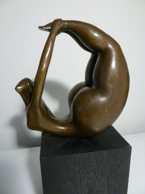Curiosa - Bronze Garanti Paris j.b. Deposee - Art Deco Nude Woman kopen? Bied vanaf 125!